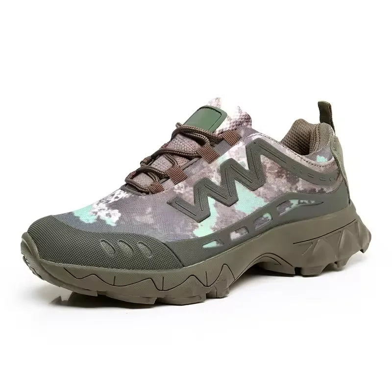1 1 High Top Durable Desert Mountaineering Boots Wear Resistant Fashion Sneakers Hunting Outdoor Men's Mountaineering Boots