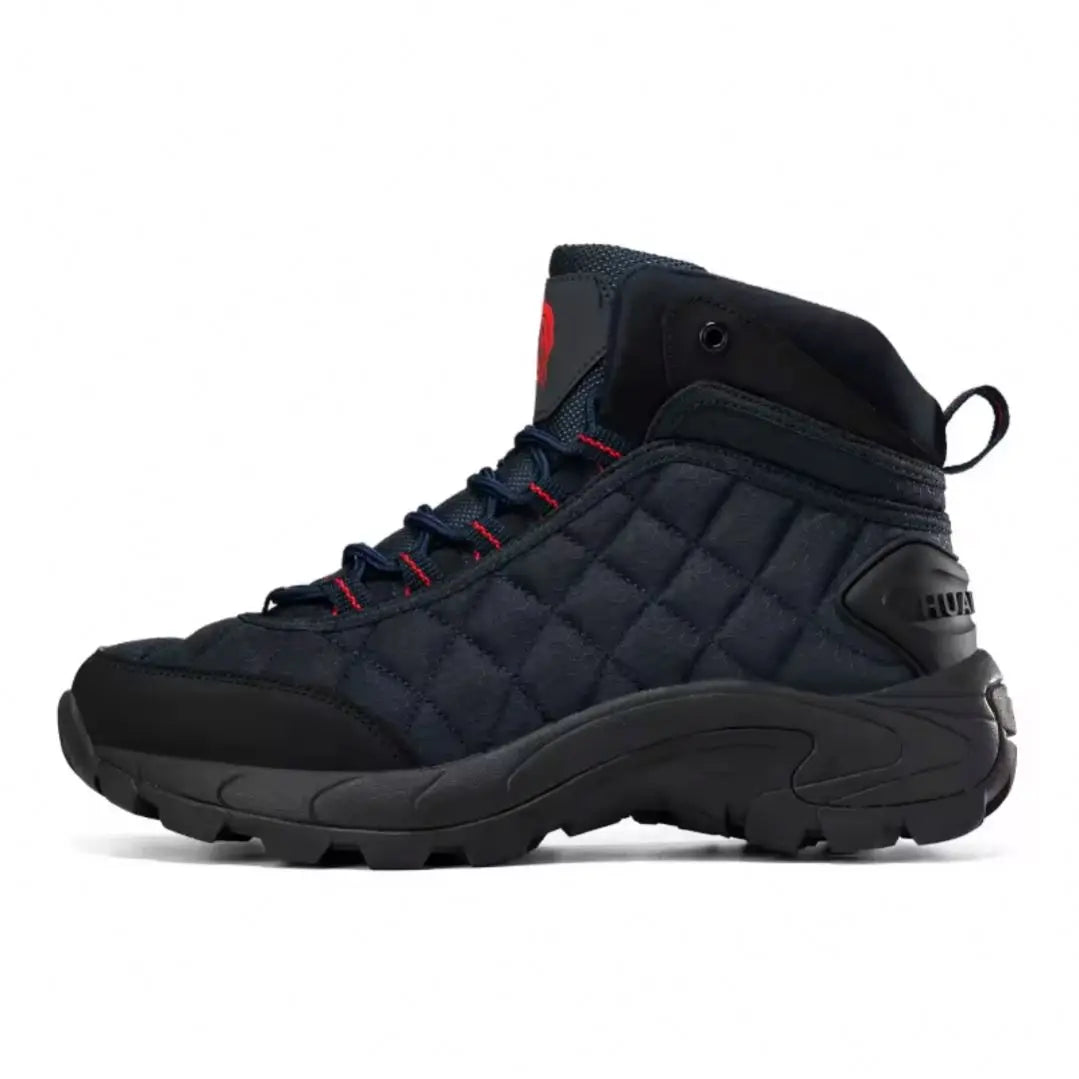1 1 High Top Durable Desert Mountaineering Boots Wear Resistant Fashion Sneakers Hunting Outdoor Men's Mountaineering Boots
